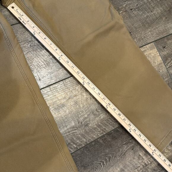 Caterpillar Men's Fleece Lined Canvas Pants Brown Canvas Size 38x30 - Picture 4 of 12